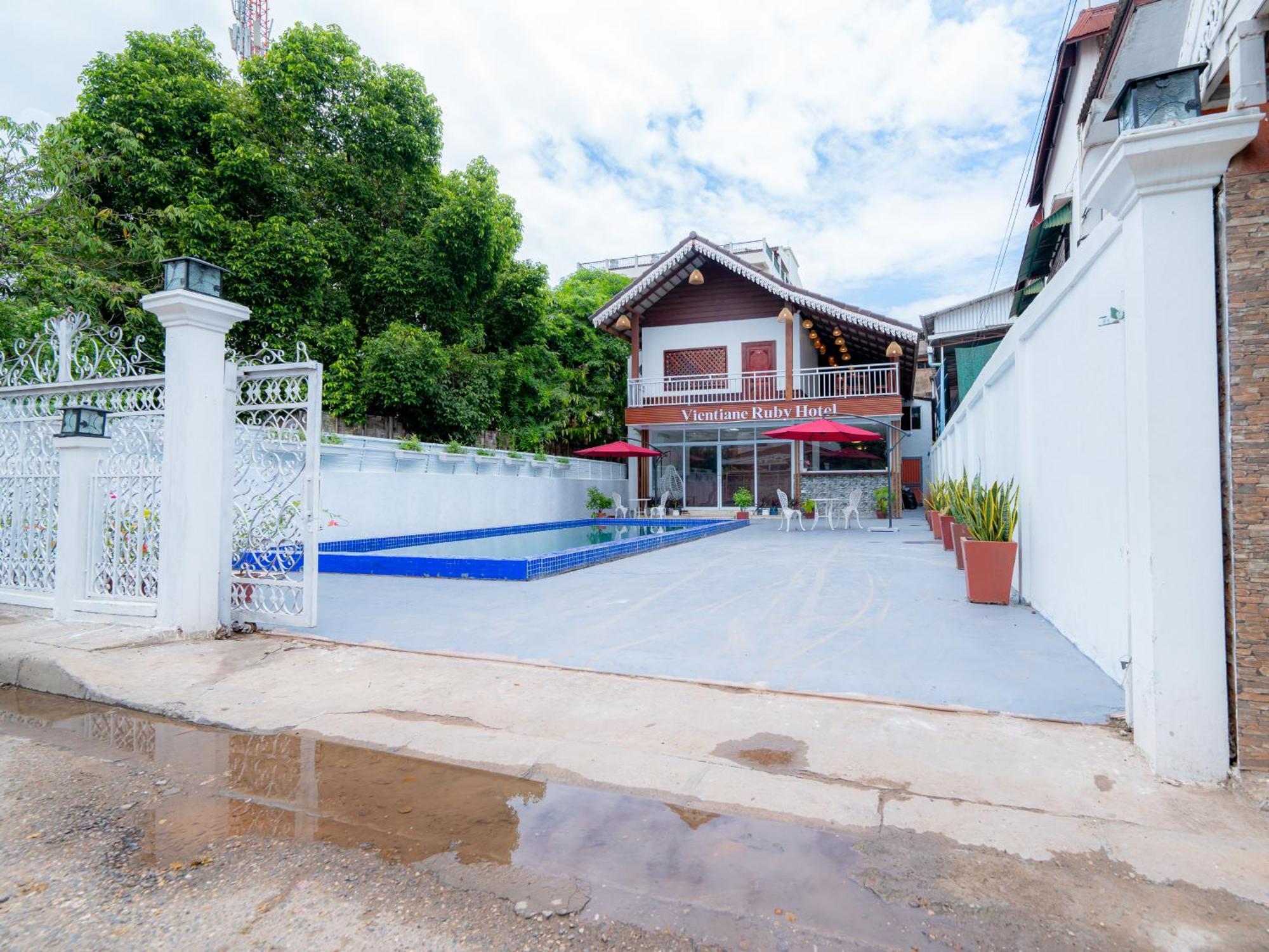Vientiane Ruby Villa Hotel Zewnętrze zdjęcie